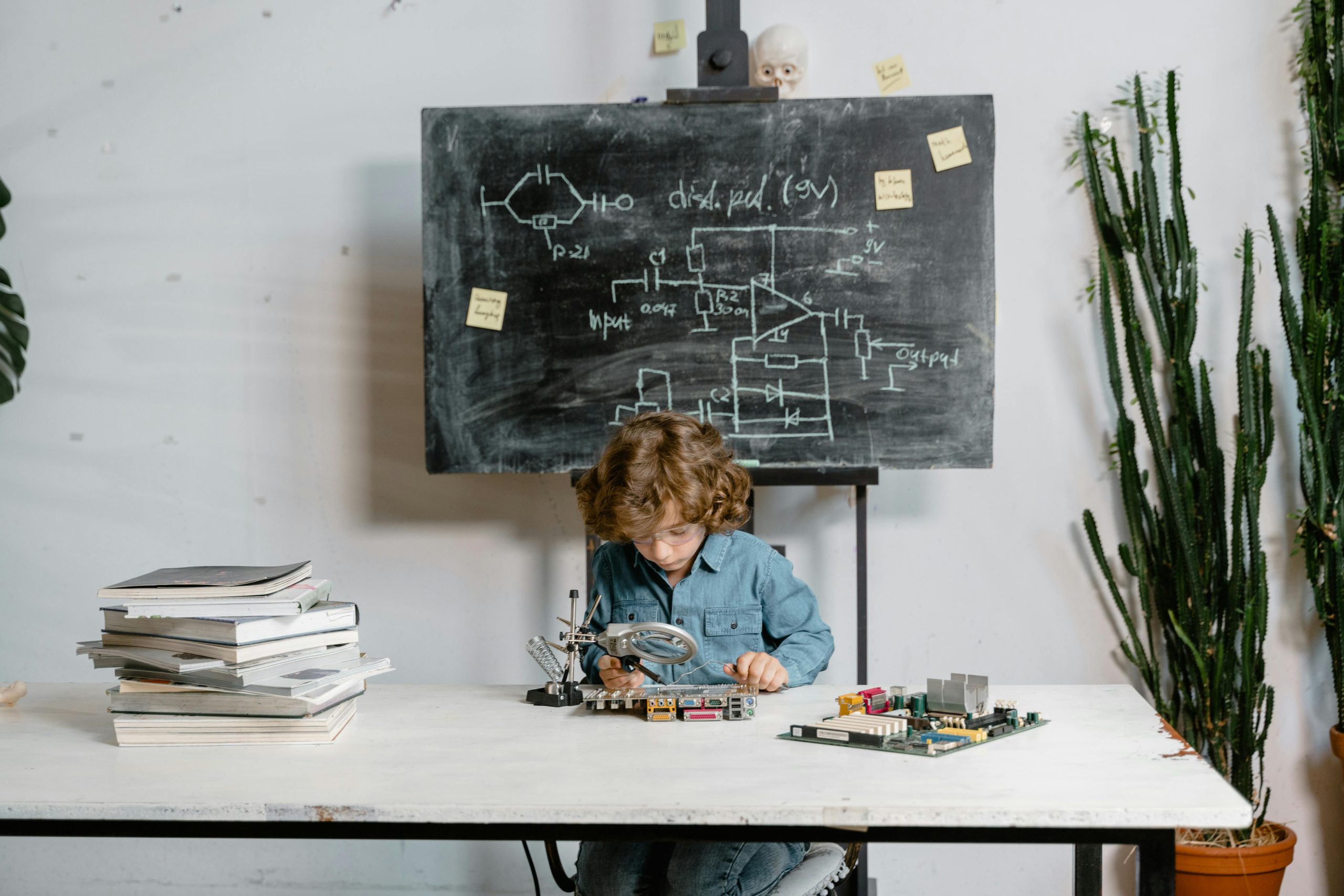 Apprentissage du bricolage à la maison